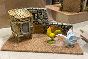 AMBIENTAZIONE POLLAIO 14X10X12CM
