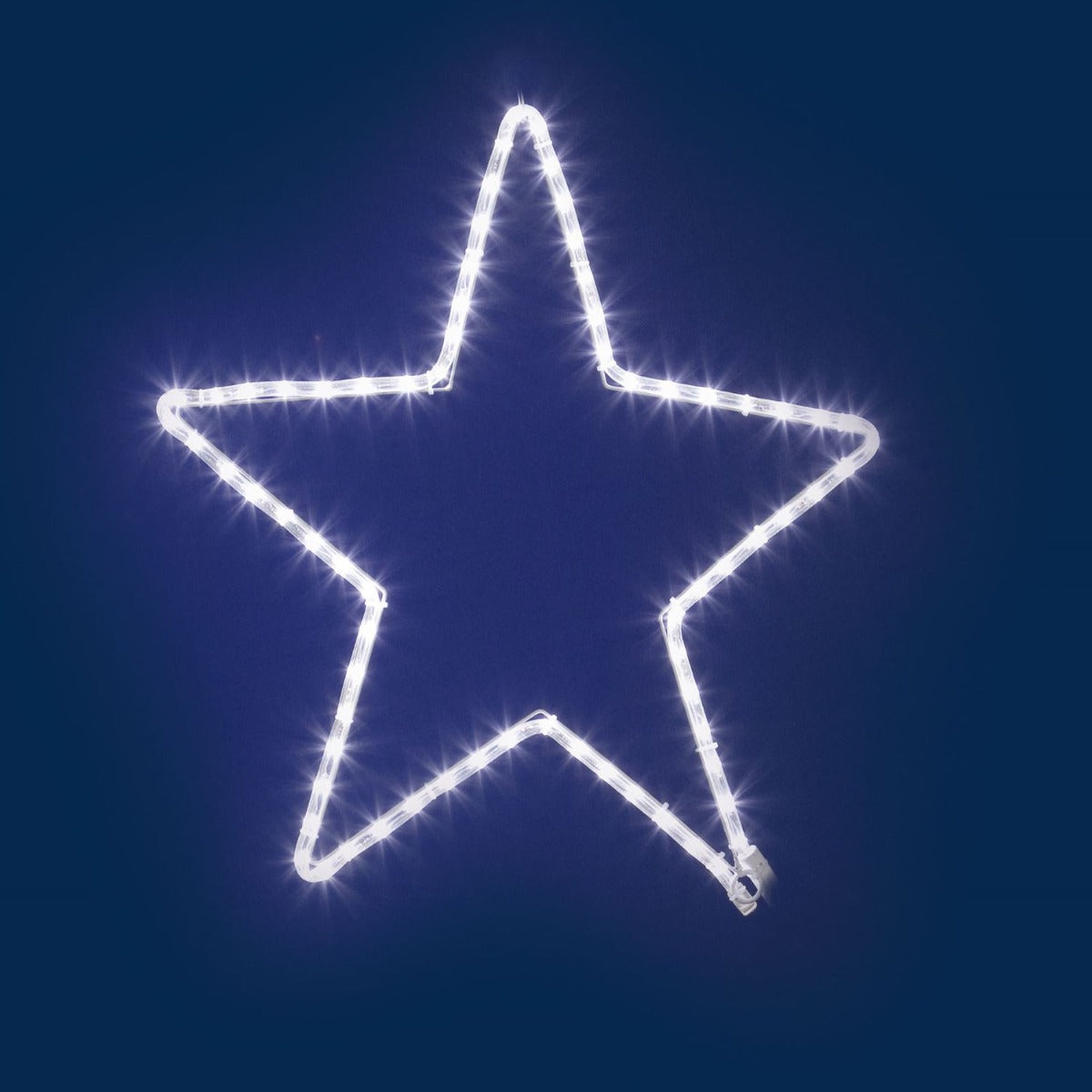 STELLA IN TUBO LUMINOSO 72 LED CON FLASHLED DIAMOND 60CM