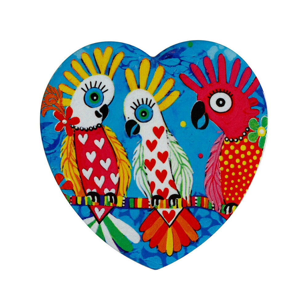 SOTTOBICCHIERE LOVE HEARTS 10CM CHATTER
