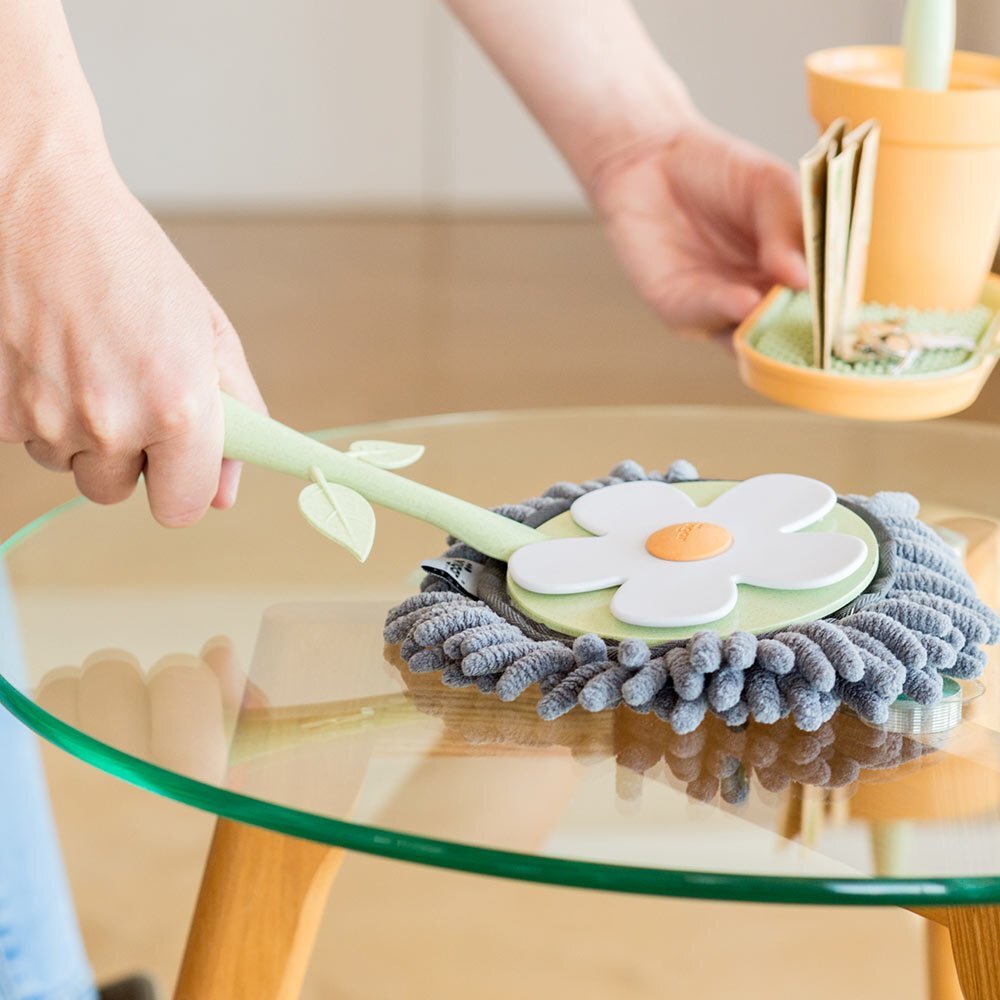 SPOLVERINO IN MICROFIBRA "FLORGANIC"