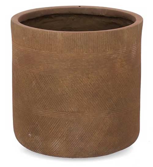 PORTAVASO RIGO CIL RUSTY L H36CM