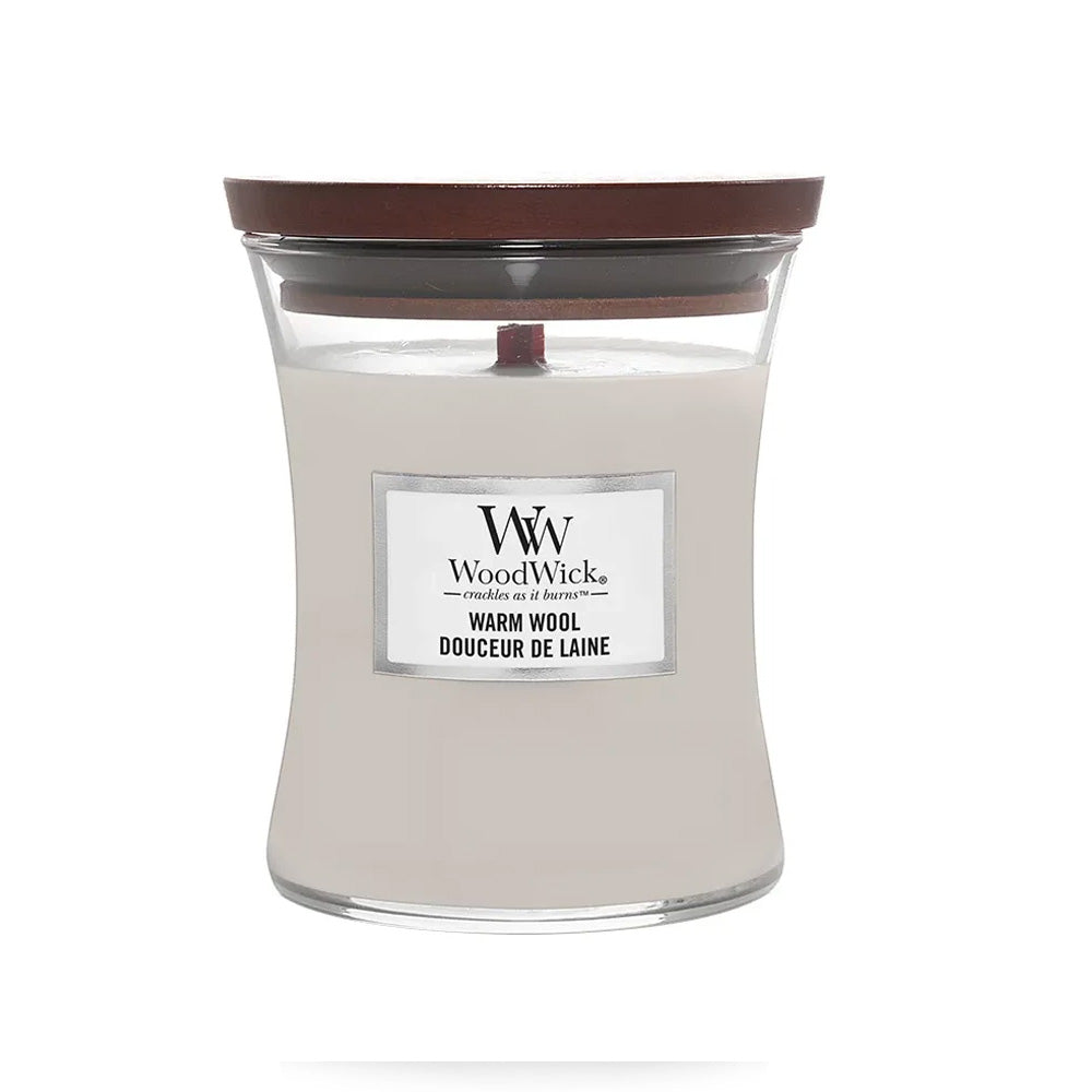 CANDELA CLESSIDRA MEDIA MEDIUM JAR WARM WOOL