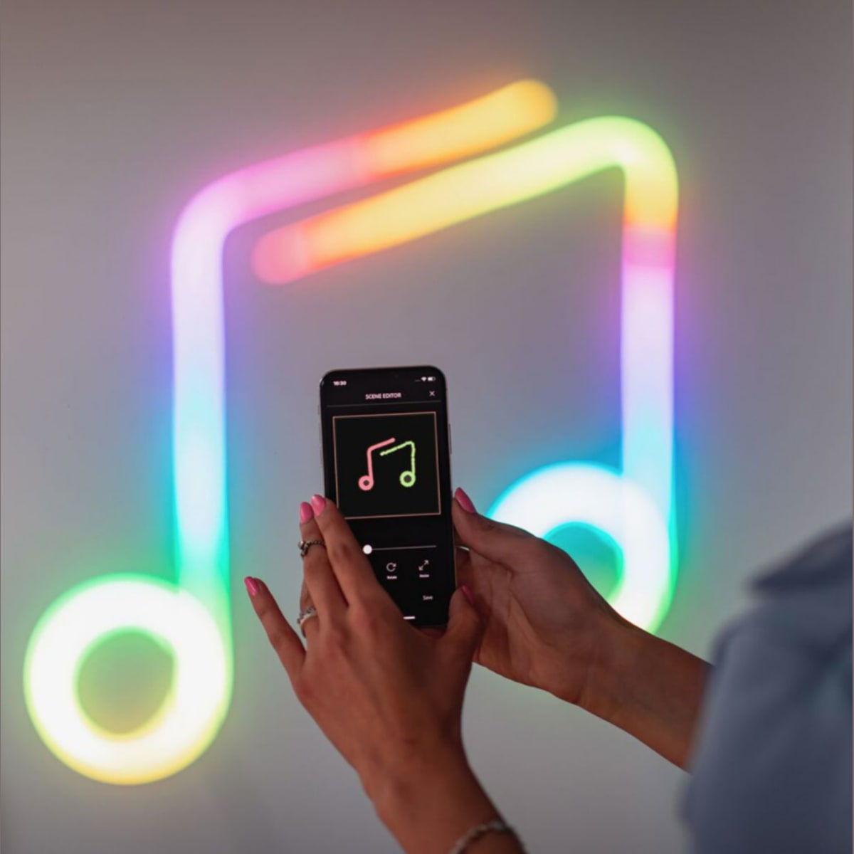 TWINKLY FLEX TUBO FLESSIBILE 2 M 192 LED RGB BT + WIFI