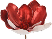 FIORE NATALIZIO, MAGNOLIA, 22X20CM, COLORE ROSSO