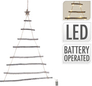 CALENDARIO DELL'AVVENTO CON LUCI LED 100CM