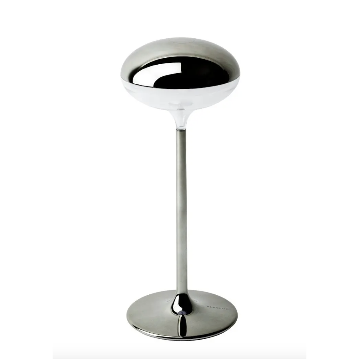 LAMPADA ZEEBO GRIGIO METALLIZATO CORDLESS RICARICABILE