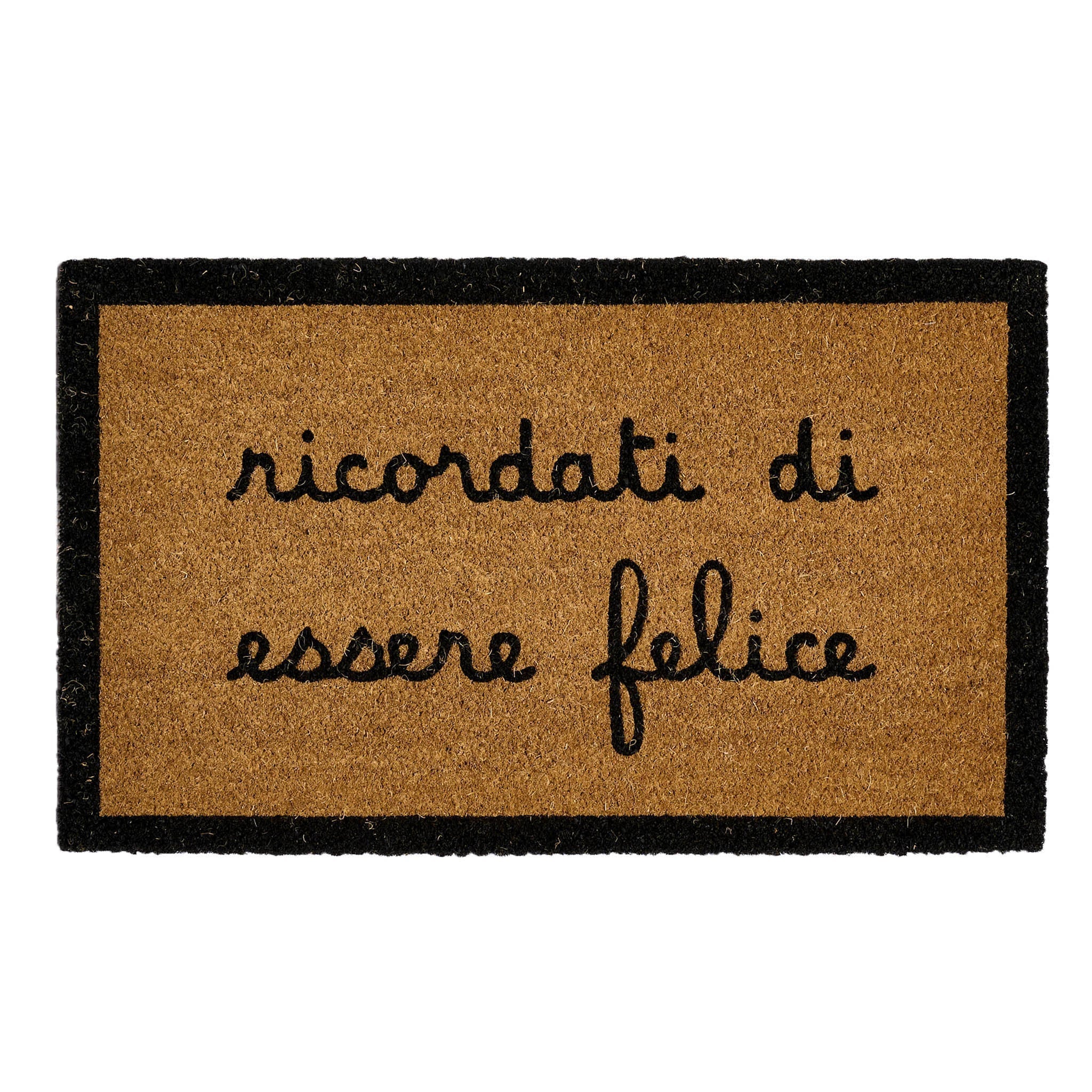 Zerbino "Ricordati di Essere Felice" 45x75cm
