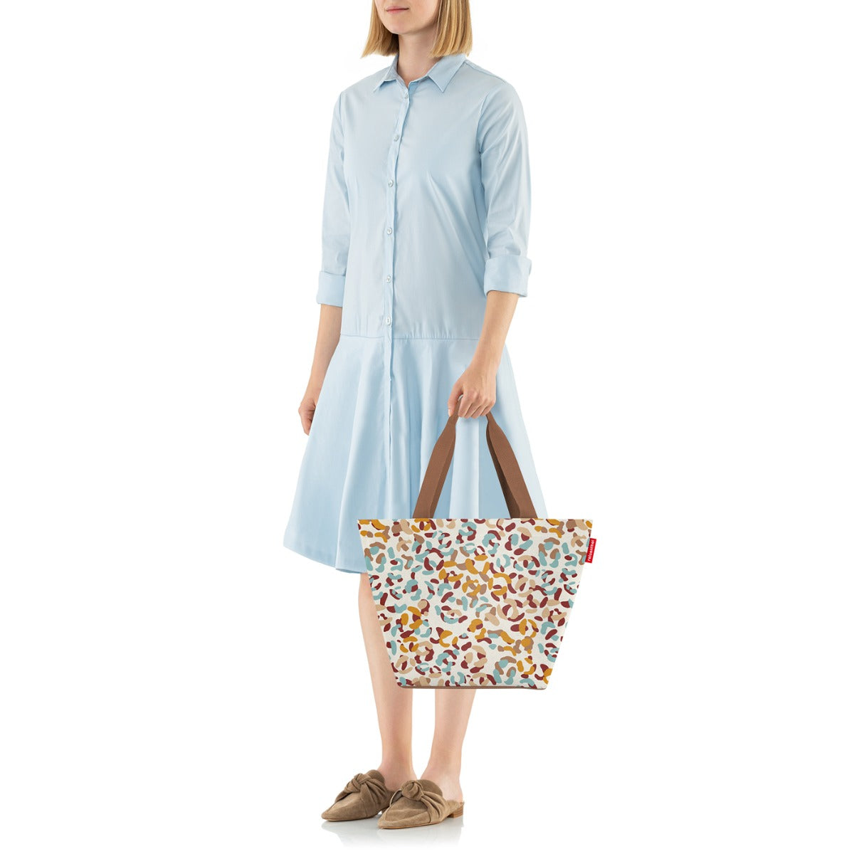 BORSA PER LA SPESA SHOPPER M SAFARI SAND
