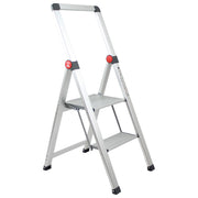 SCALA ALLUMINIO 2 GRADINI ANTISCIVOLO